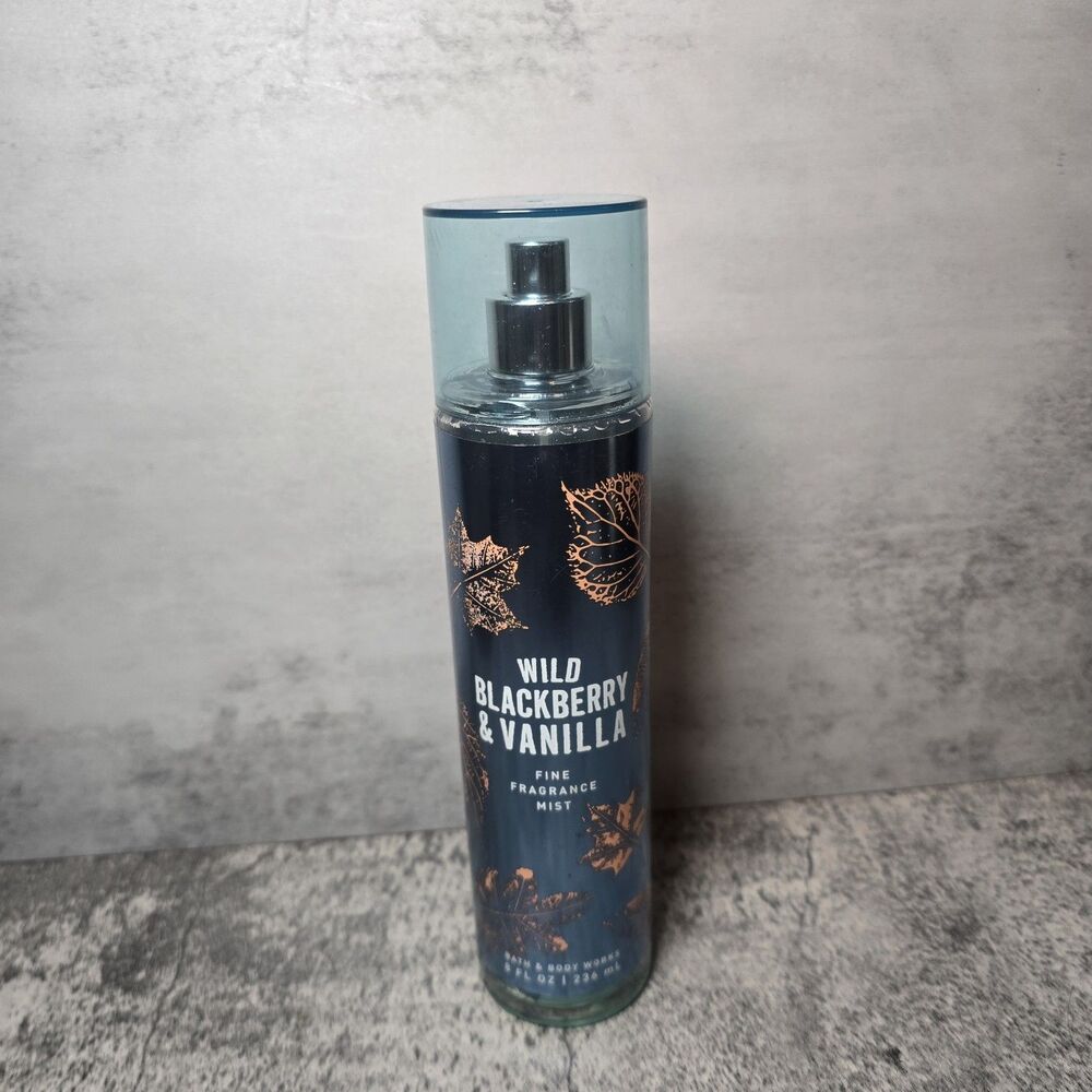 Bath & Body Works Wild Blackberry & Vanilla Fine Fragrance Mist 8 Fl Oz 1c *Read